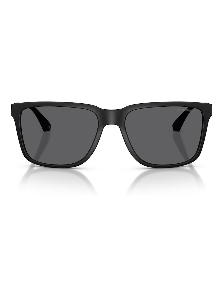Emporio Armani Black 0Ea4047 Square Sunglasses - Image 2 of 5