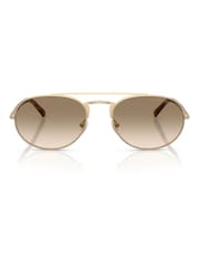 Emporio Armani 0EA2171 Pilot Gold Sunglasses - Image 5 of 5