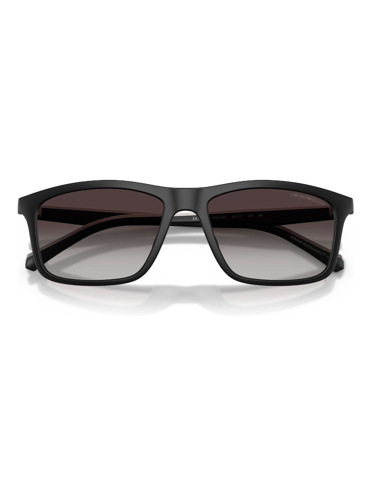 Emporio Armani Black 0Ea4257U Pillow Sunglasses - Image 1 of 5