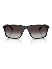 Emporio Armani Black 0Ea4257U Pillow Sunglasses - Image 2 of 5