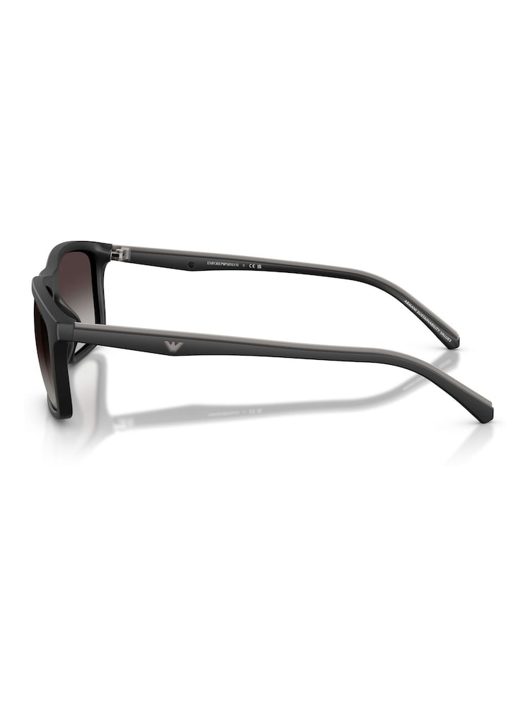 Emporio Armani Black 0Ea4257U Pillow Sunglasses - Image 5 of 5
