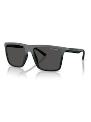 Armani Exchange 0Ax4162Su Square Grey Sunglasses - Image 2 of 5