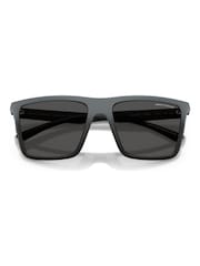 Armani Exchange 0Ax4162Su Square Grey Sunglasses - Image 4 of 5