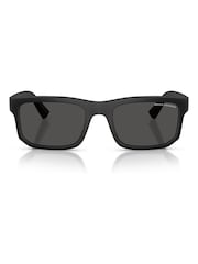 Armani Exchange Black Square Sunglasses - Image 1 of 5