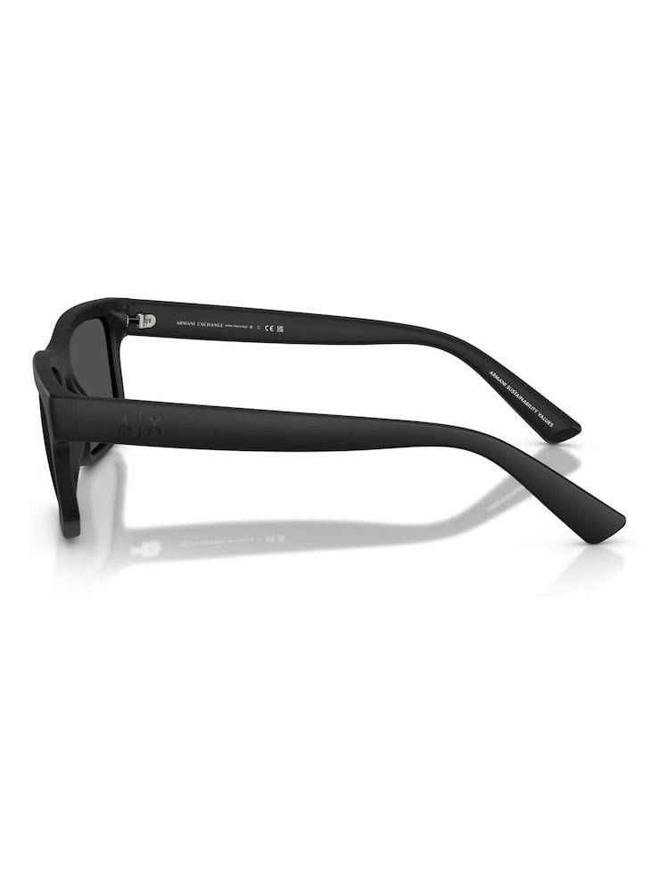 Armani Exchange Black Square Sunglasses - Image 5 of 5 Armani Exchange Black Square Sunglasses - Image 5 of 5