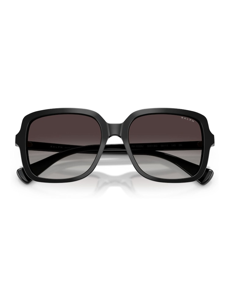 Ralph By Ralph Lauren Black 0Ra5333U Square Sunglasses - Image 1 of 5