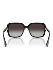 Ralph By Ralph Lauren Black 0Ra5333U Square Sunglasses - Image 3 of 5