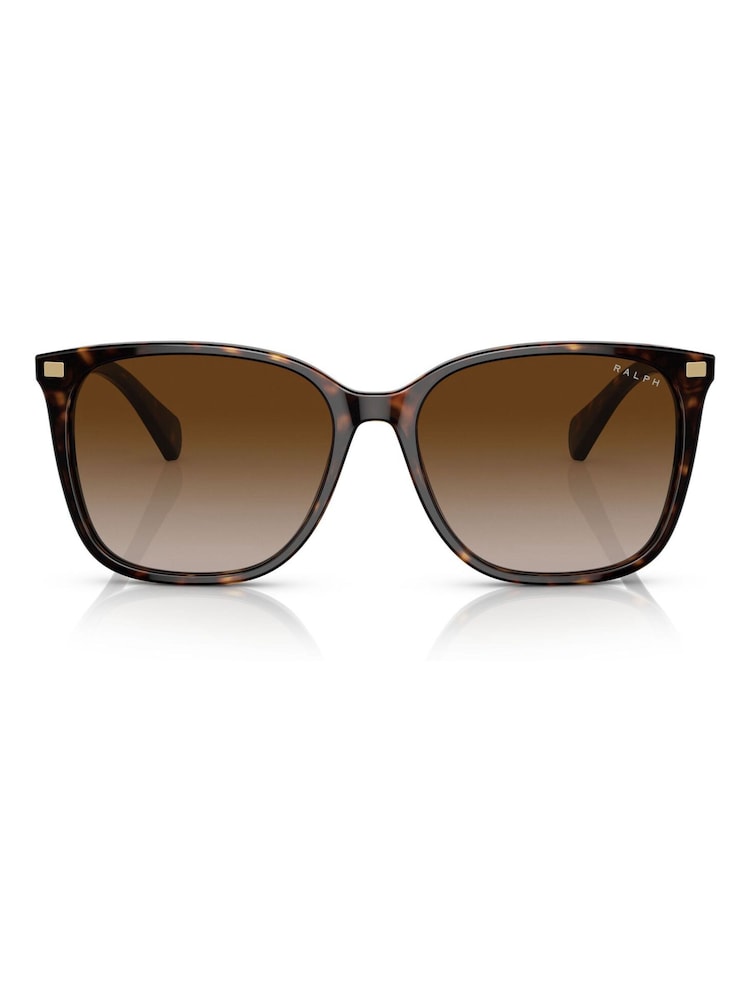 Ralph By Ralph Lauren Brown Square Sunglasses - Image 1 of 5