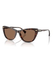 Ralph By Ralph Lauren Brown 0Ra5346U Cat Eye Sunglasses - Image 4 of 5