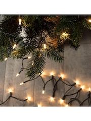 Lights4fun Warm White 150 LED Traditional Christmas Tree Lights - Image 3 of 5