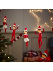 Lights4fun White and Red The Elf On The Shelf® LED 3D Fairy Lights - Image 1 of 6