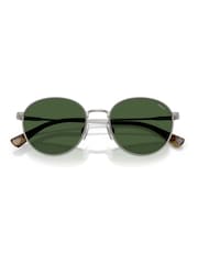 Polo Ralph Lauren Silver 0Ph3163 Phantos Sunglasses - Image 3 of 5