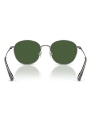 Polo Ralph Lauren Silver 0Ph3163 Phantos Sunglasses - Image 4 of 5