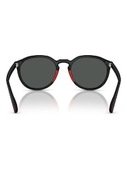 Polo Ralph Lauren Black 0Ph4232U Round Sunglasses - Image 5 of 5