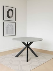 Kettler Grey Boston 4 Seater Dining Table - Image 1 of 3