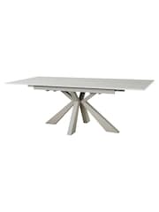 Kettler Cream Oslo 6 Seater Extending Dining Table - Image 6 of 7