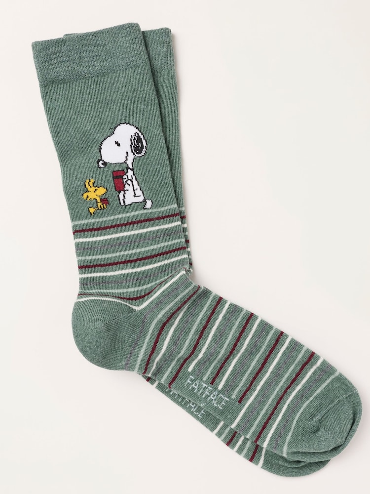 FatFace Multi Colour Snoopy Socks - Image 1 of 2 FatFace Multi Colour Snoopy Socks - Image 1 of 2