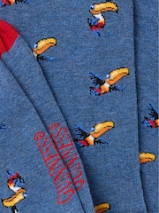 FatFace Blue Guinness Toucan Socks - Image 2 of 2