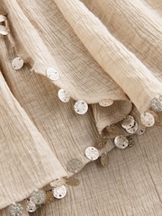 Stone Coin Trim Mini Rara Skirt - Image 7 of 8