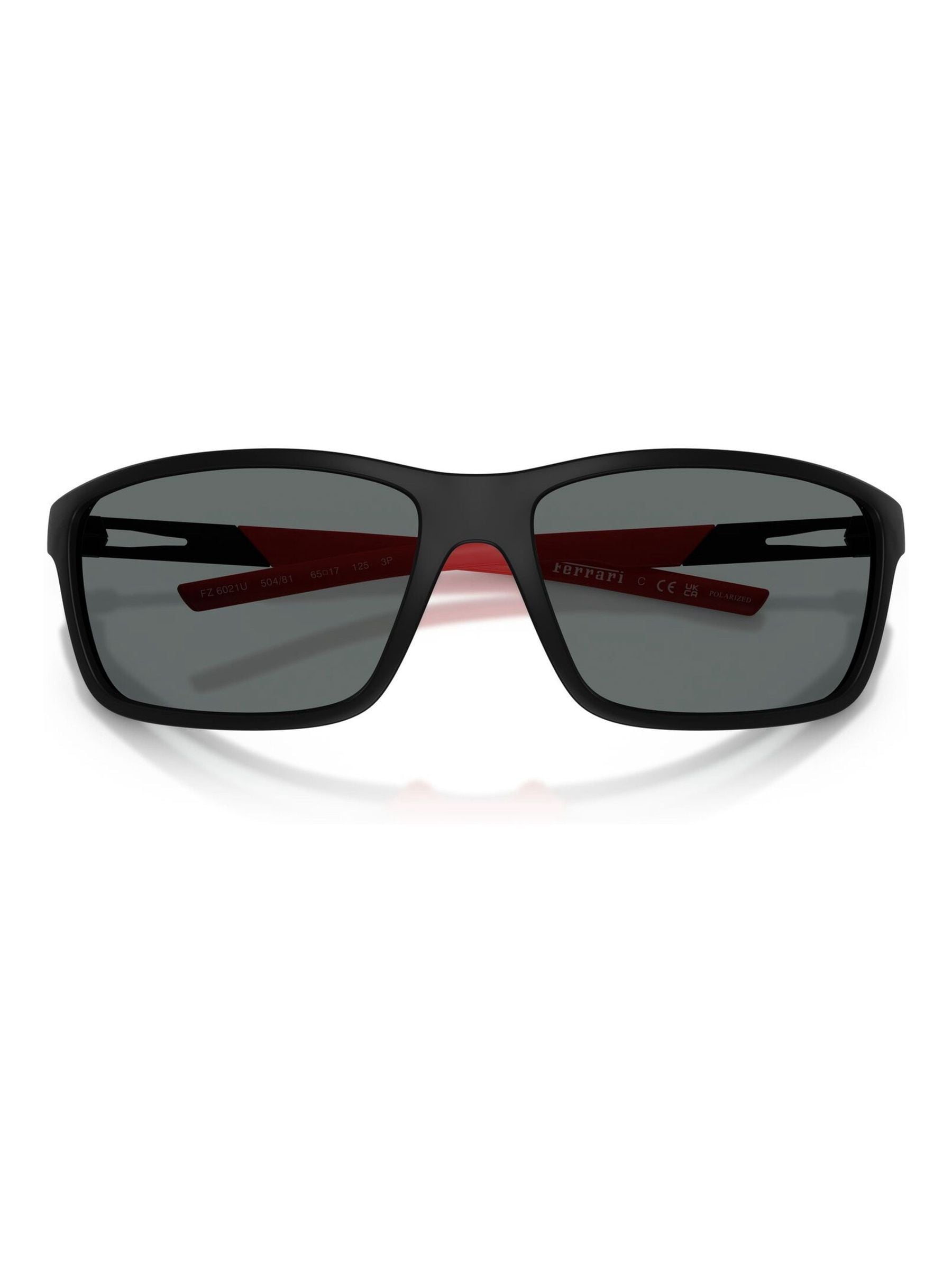 Ferrari Scuderia Black/Grey Fz6021u 504/81 Man Sunglasses Injected Pillow Polarized - Image 3