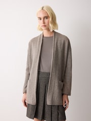Jigsaw Wool Blend Relaxed Cardigan - Imagen 1 de 5
