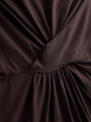 Chocolate Twist Waist Jersey Jumpsuit - Image 6 of 7