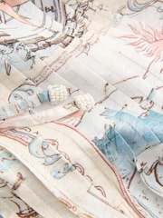 Map Print Tie Strap Balloon Jumpsuit - Image 8 of 8