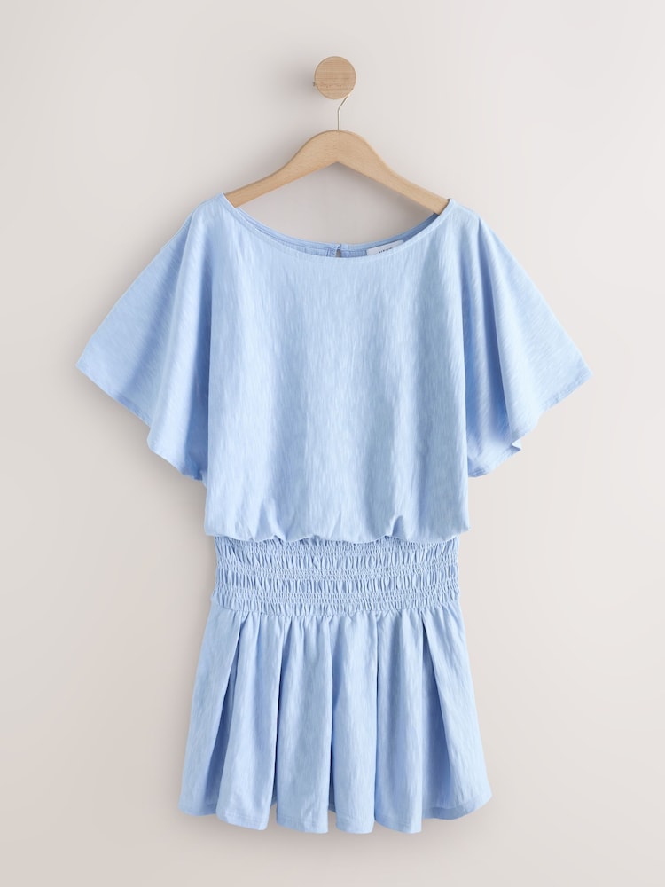 light blue jersey dress Buy Slouchy Shoulder Mini from Next USA to choice for jogging black bodycon denim midi dress for women Black Turtleneck Maxi Dress Size:44-Long