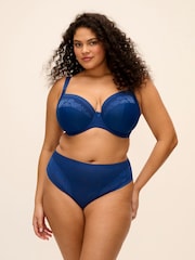 Elomi Blue Nerina Underwire Plunge Bra - Stretch - Image 3 of 7