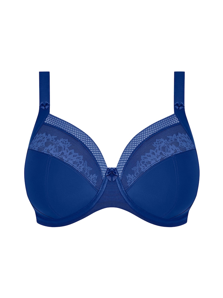 Elomi Blue Nerina Underwire Plunge Bra - Stretch - Image 7 of 7