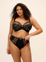 Elomi Black Lyriana Briefs - Image 3 of 6