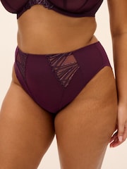 Elomi Purple Brief Reja Knickers - Image 4 of 6