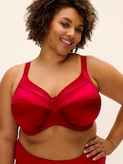 Goddess Red Wired Keira Bra - Image 5 of 7