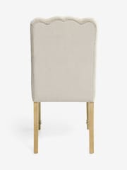 Laura Ashley Baron Chenille Hazlenut Ropsley Set of 2 Dining Chair - Image 7 of 7