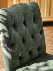 Laura Ashley Hundon Dark Green Ropsley Set of 2 Dining Chair - Image 3 of 7