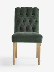 Laura Ashley Hundon Dark Green Ropsley Set of 2 Dining Chair - Image 4 of 7
