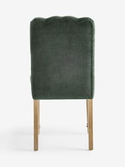 Laura Ashley Hundon Dark Green Ropsley Set of 2 Dining Chair - Image 7 of 7
