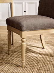 Laura Ashley Set of 2 Audra Hazlenut Sarsden Dining Chairs - Image 2 of 7