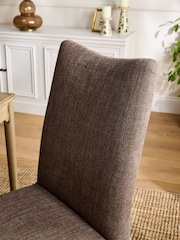 Laura Ashley Set of 2 Audra Hazlenut Sarsden Dining Chairs - Image 3 of 7