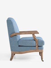 Laura Ashley Doveridge Seaspray Blue Navenby Accent Chair - Image 6 of 7