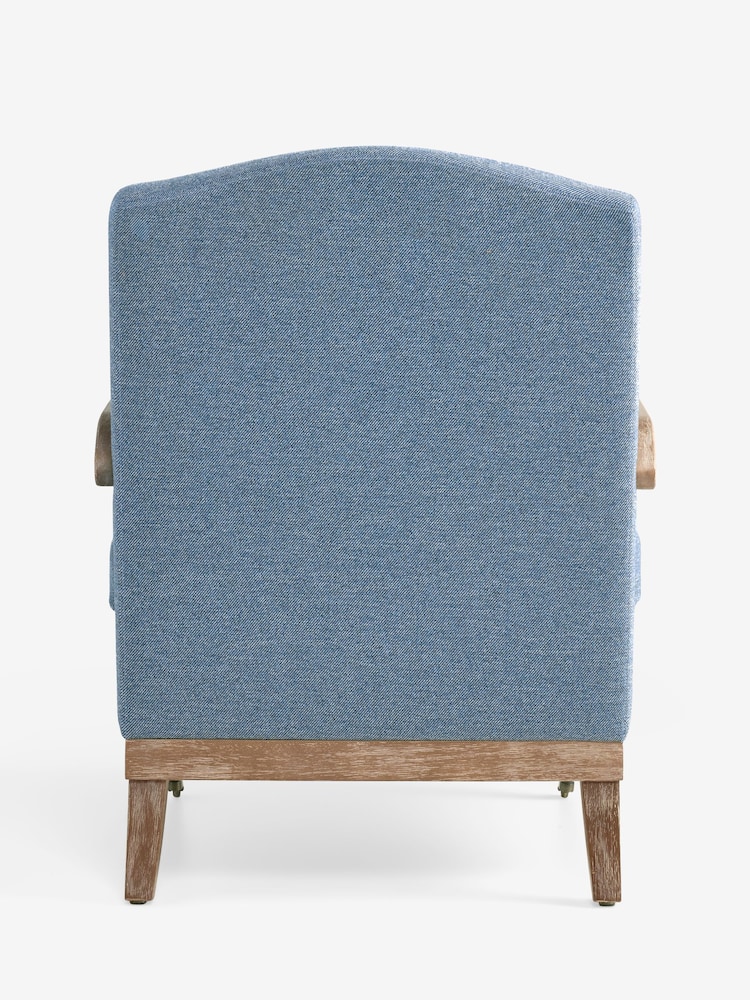Laura Ashley Doveridge Seaspray Blue Navenby Accent Chair - Image 7 of 7 Laura Ashley Doveridge Seaspray Blue Navenby Accent Chair - Image 7 of 7