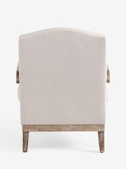 Laura Ashley Doveridge Natural Biscuit Navenby Accent Chair - Image 7 of 7