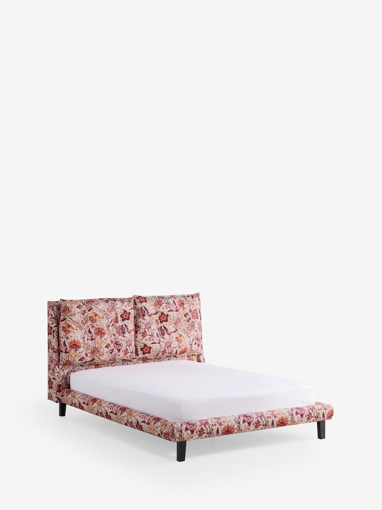 Rockett St George Charleston Garden Velvet Lounge Bed - Image 1 of 1