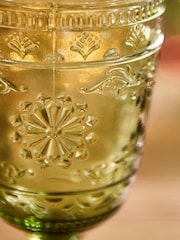 Dibor Set of 4 Multi Embossed Wine Goblets - Image 2 of 5