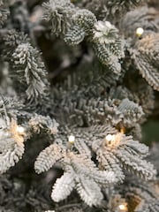 Dibor Green Pre-Lit Snow Dusted LED Christmas Tree - Image 3 of 4