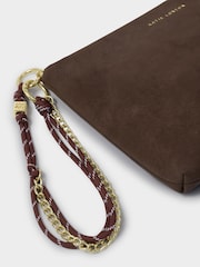 Katie Loxton Brown Suedette Cord Small Shoulder Bag - Image 5 of 5