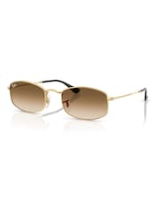 Ray-Ban Gold 0Rb3832 Irregular Sunglasses - Image 3 of 5