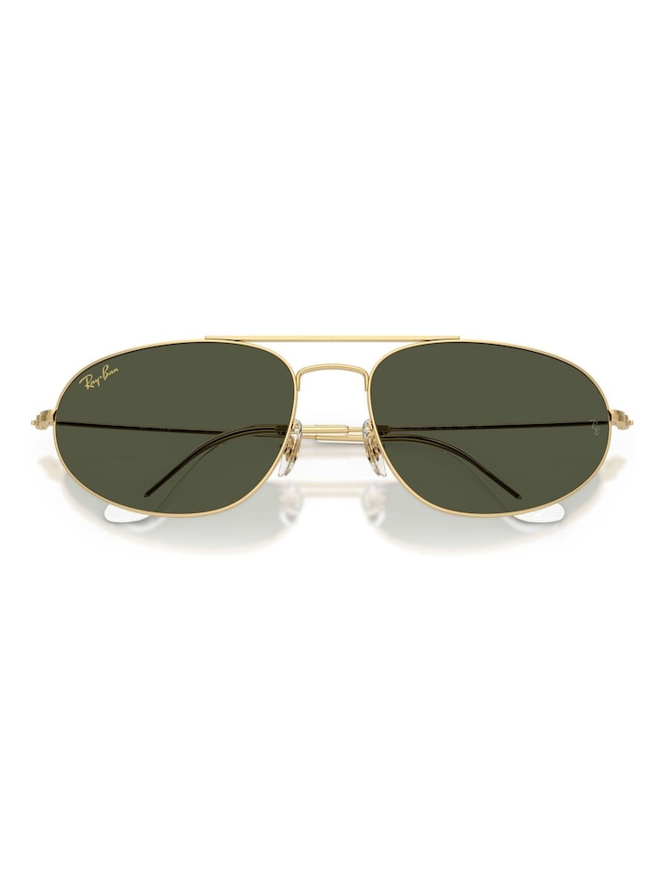 Ray-Ban Gold Ray-Ban 0Rb3945 Irregular Sunglasses - Image 1 of 5