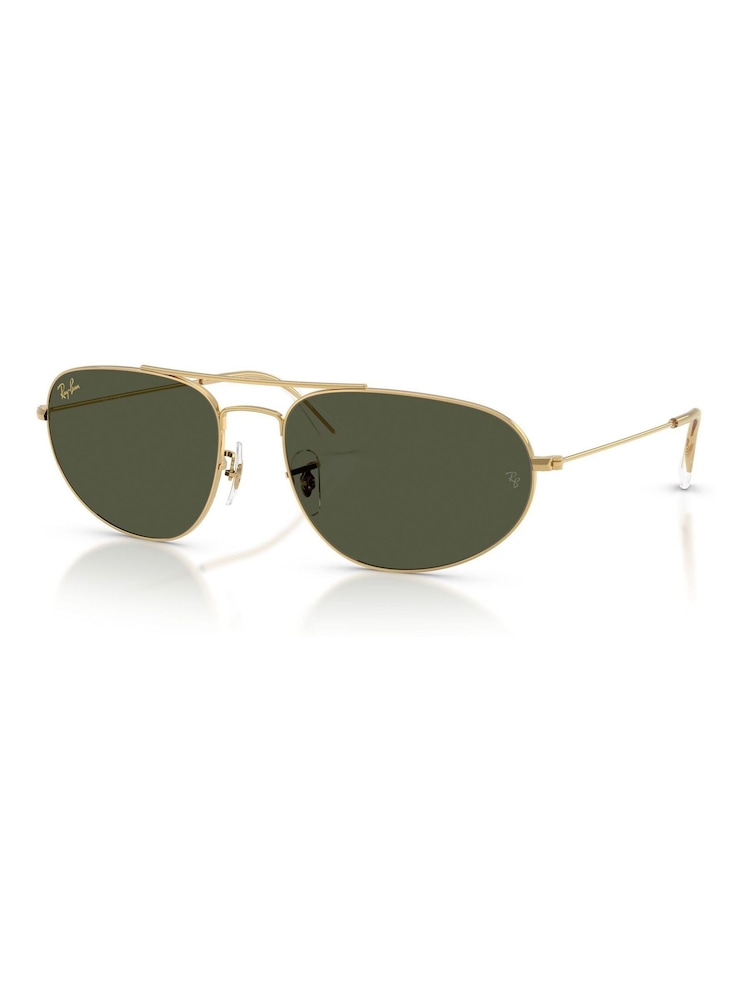 Ray-Ban Gold Ray-Ban 0Rb3945 Irregular Sunglasses - Image 2 of 5