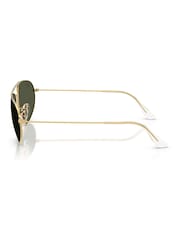 Ray-Ban Gold Ray-Ban 0Rb3945 Irregular Sunglasses - Image 5 of 5